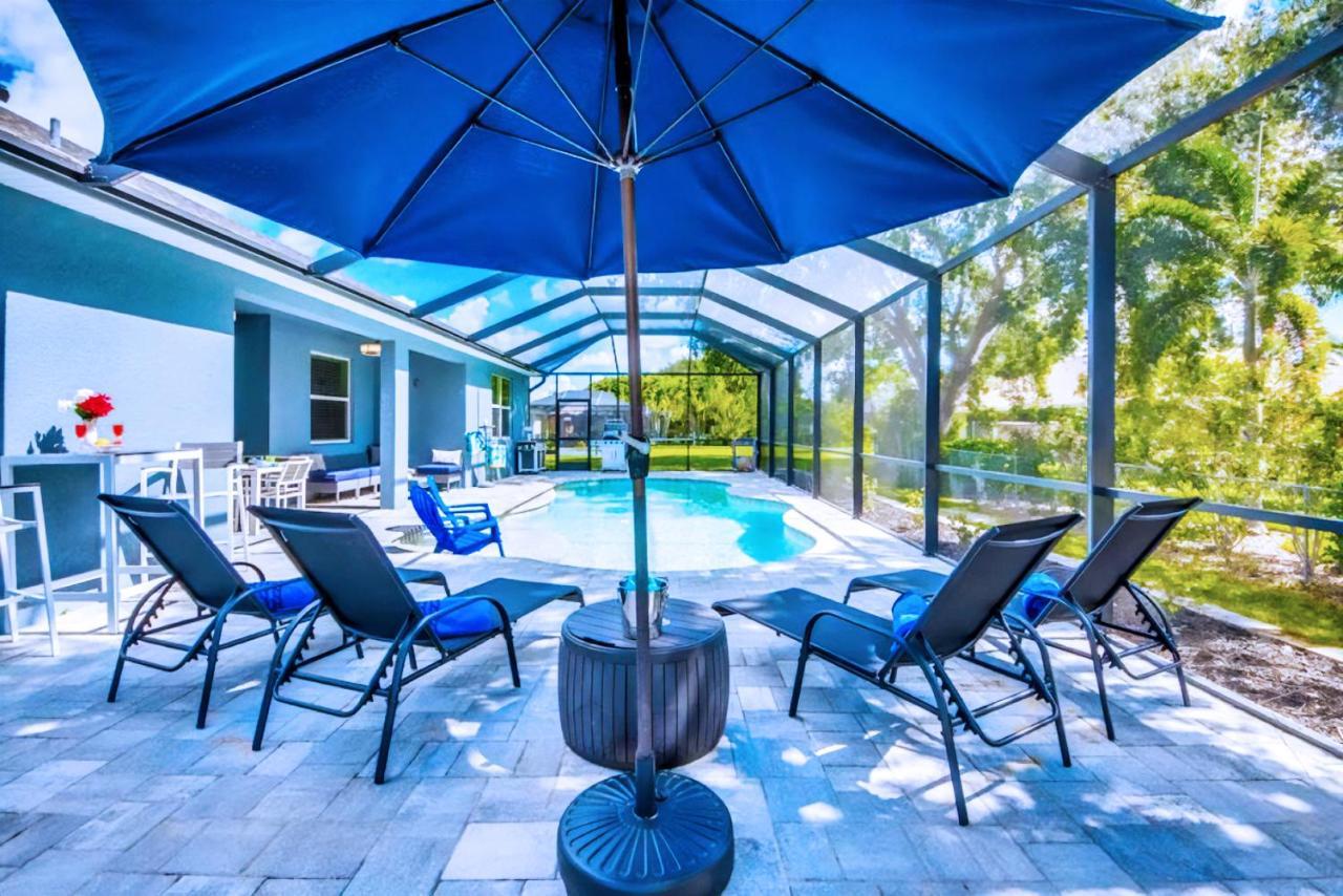 Beautiful Cape Coral Oasis! King Bed, Bbq, Heated Pool, Pvt Yard & Much More! Екстер'єр фото