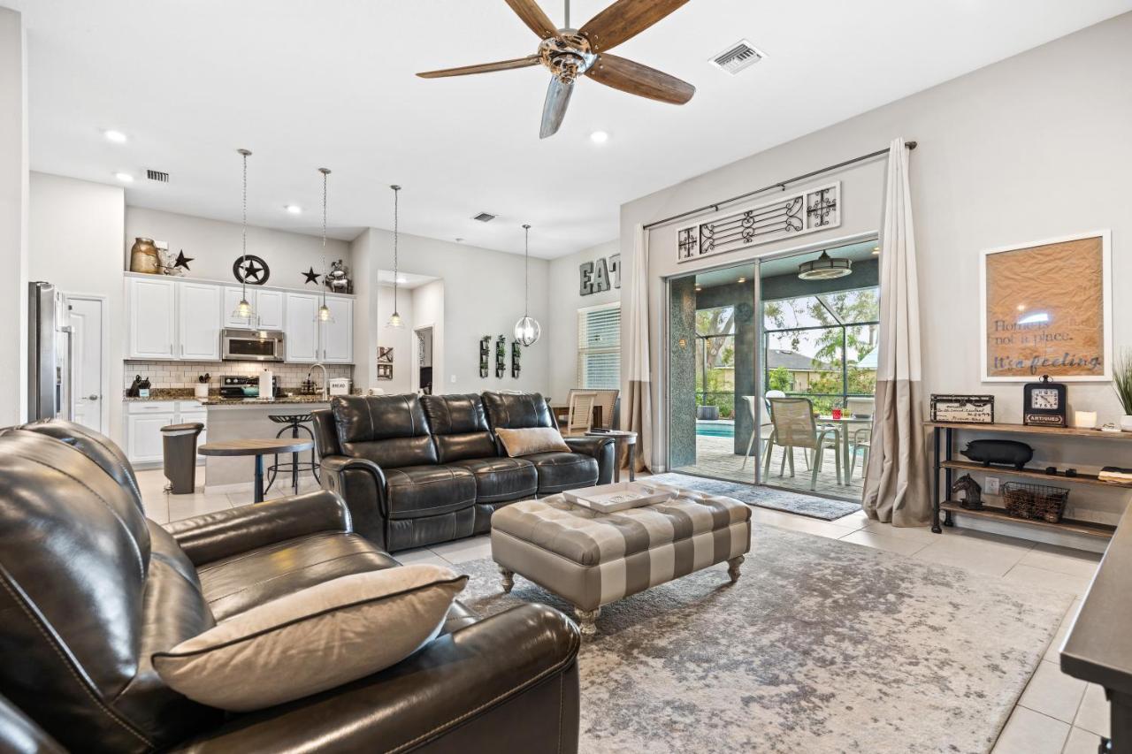 Beautiful Cape Coral Oasis! King Bed, Bbq, Heated Pool, Pvt Yard & Much More! Екстер'єр фото