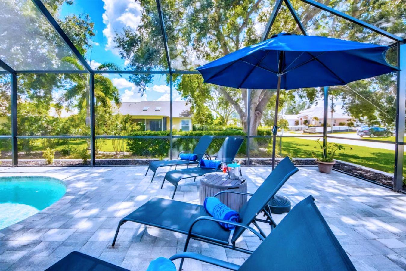 Beautiful Cape Coral Oasis! King Bed, Bbq, Heated Pool, Pvt Yard & Much More! Екстер'єр фото
